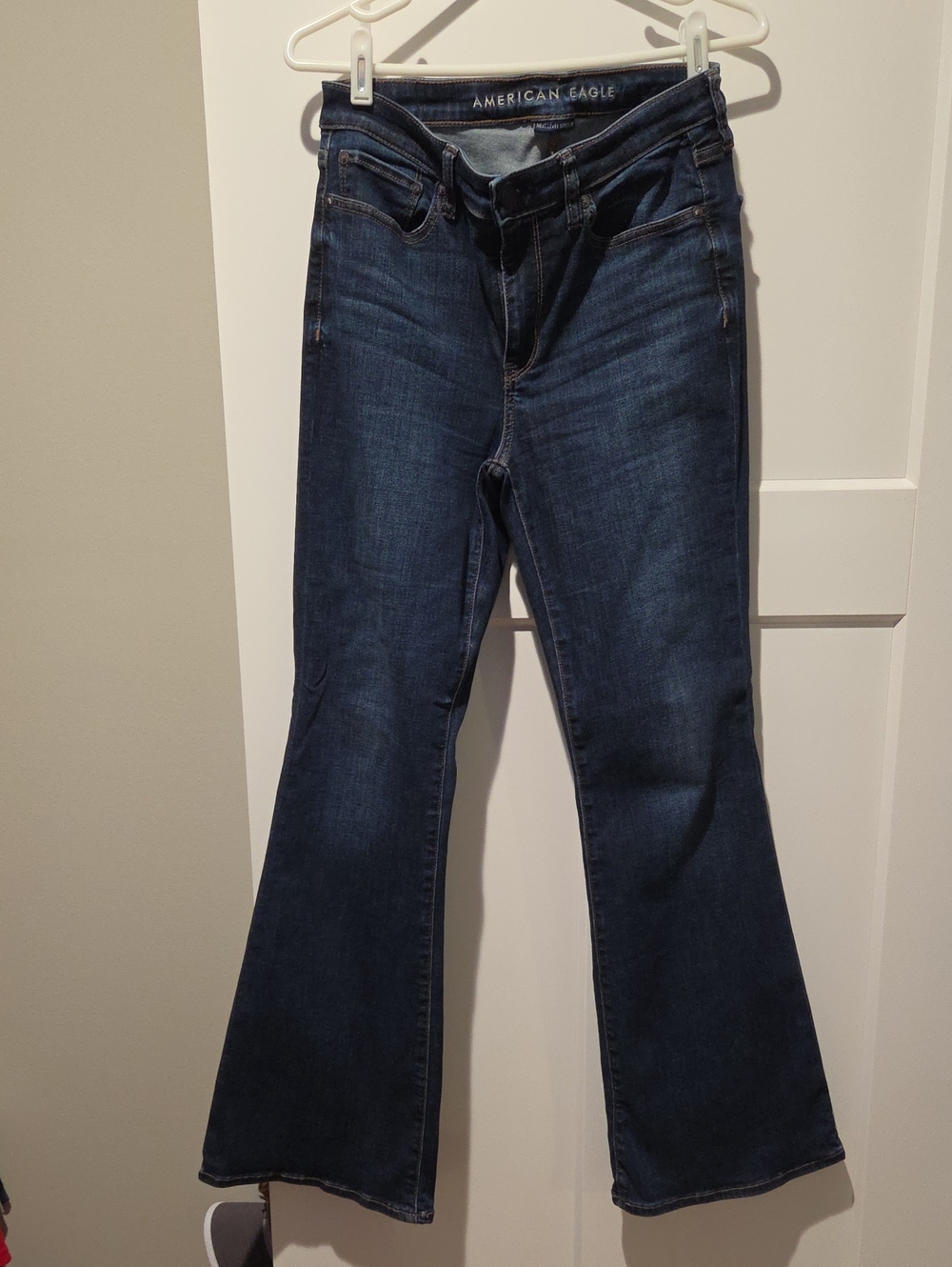 American Eagle Outfitters Dark Rinse Flare Jeans